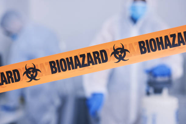 Professional Blood Cleanup technician working in Georgetown, KY